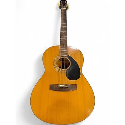 Used Yamaha FG75 Natural Acoustic Guitar