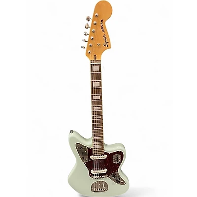 Used Squier CLASSIC VIBE 70'S JAGUAR Daphne Blue Solid Body Electric Guitar