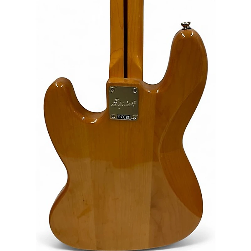 Used Squier Classic Vibe 70s Jazz Bass Natural Electric Bass Guitar