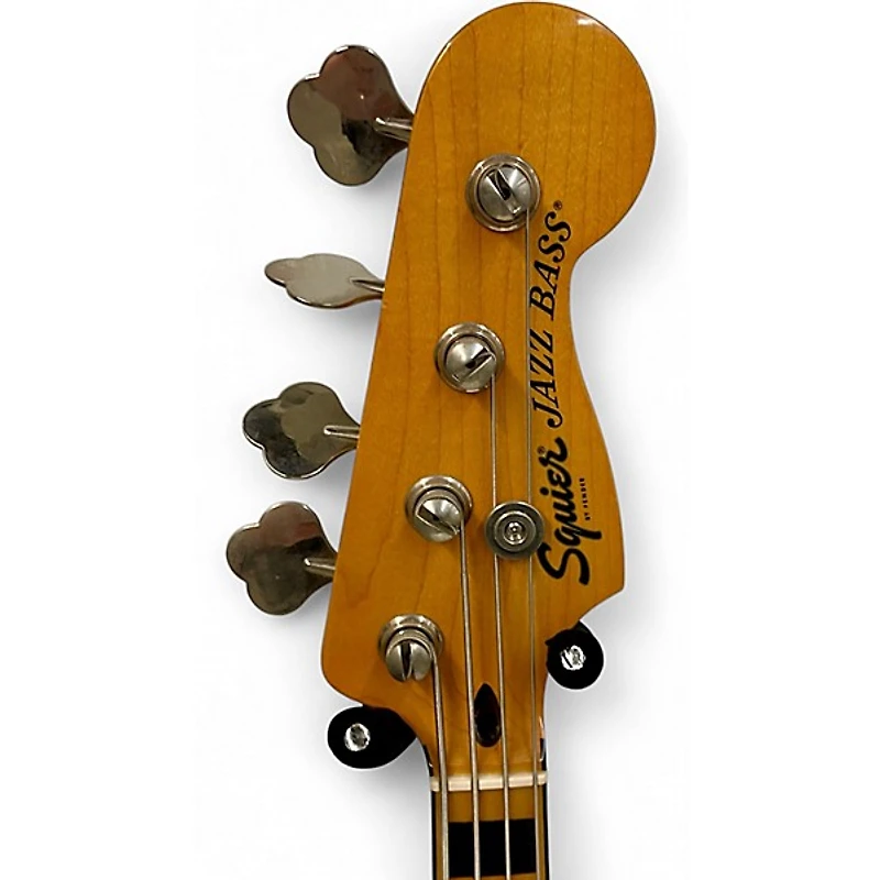 Used Squier Classic Vibe 70s Jazz Bass Natural Electric Bass Guitar