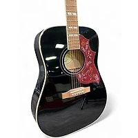 Used Epiphone Hummingbird Pro Black Acoustic Electric Guitar