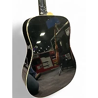 Used Epiphone Hummingbird Pro Black Acoustic Electric Guitar
