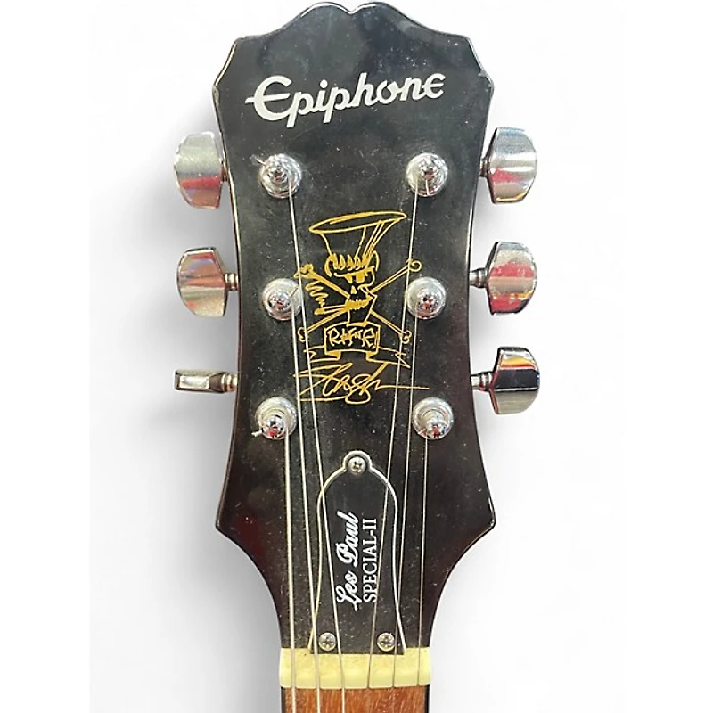 Used Epiphone Slash LES PAUL SPECIAL II Yellow Solid Body Electric Guitar
