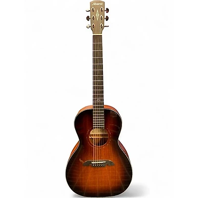 Used Alvarez AMP660ESHB 3 Color Sunburst Acoustic Electric Guitar
