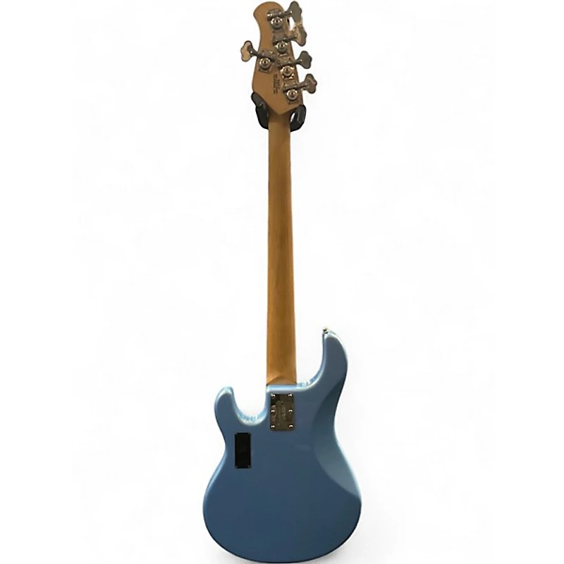 Used Ernie Ball Music Man STINGRAY 5 HH Blue Sapphire Electric Bass Guitar