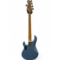 Used Ernie Ball Music Man STINGRAY 5 HH Blue Sapphire Electric Bass Guitar
