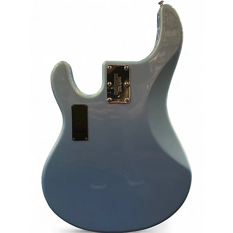 Used Ernie Ball Music Man STINGRAY 5 HH Blue Sapphire Electric Bass Guitar