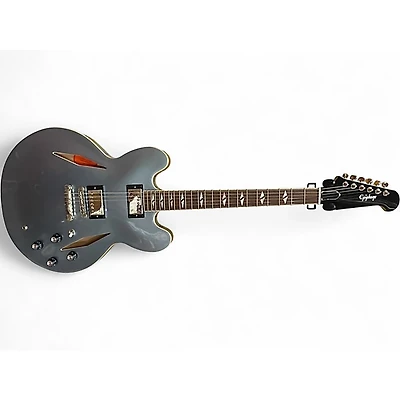 Used Epiphone DAVE GROHL DG335 Blue Solid Body Electric Guitar