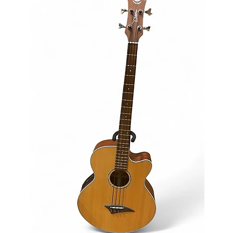 Used Dean PERF. BASS CE Natural Acoustic Bass Guitar