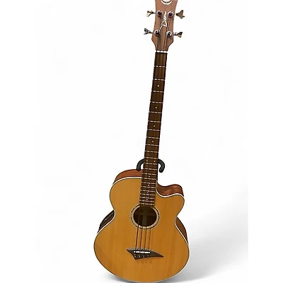 Used Dean PERF. BASS CE Natural Acoustic Bass Guitar