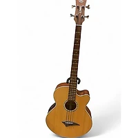 Used Dean PERF. BASS CE Natural Acoustic Bass Guitar