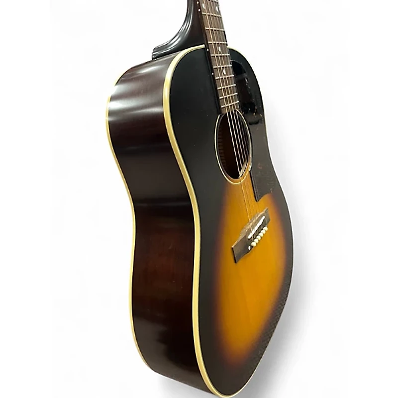 Used Epiphone J-45 Sunburst Acoustic Electric Guitar