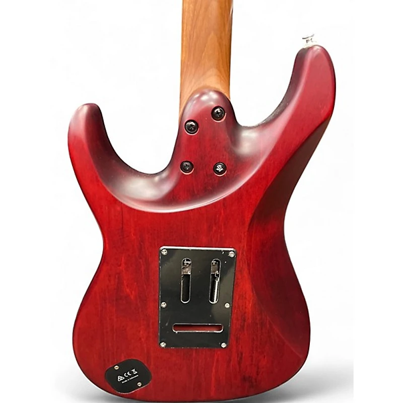 Used Ibanez slm10 Trans Red Solid Body Electric Guitar