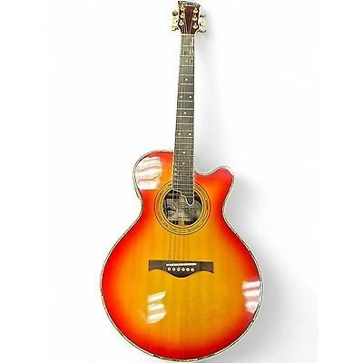 Used Charvel 625C CSB Cherry Sunburst Acoustic Electric Guitar