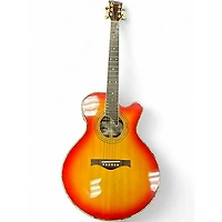 Used Charvel 625C CSB Cherry Sunburst Acoustic Electric Guitar