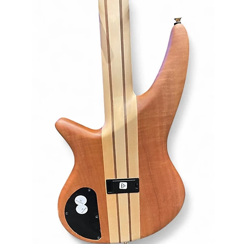 Used Jackson Pro Series Spectra Bass SB V Poplar Burl Cherry Sunburst Electric Bass Guitar
