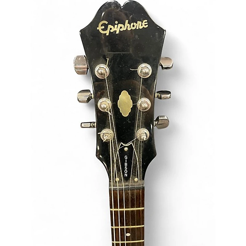 Used Epiphone Dot Ebony Hollow Body Electric Guitar