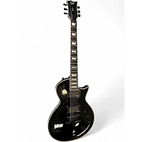 Used ESP LTD EC100T CTM Black Solid Body Electric Guitar