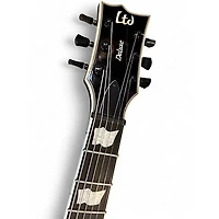 Used ESP LTD EC100T CTM Black Solid Body Electric Guitar