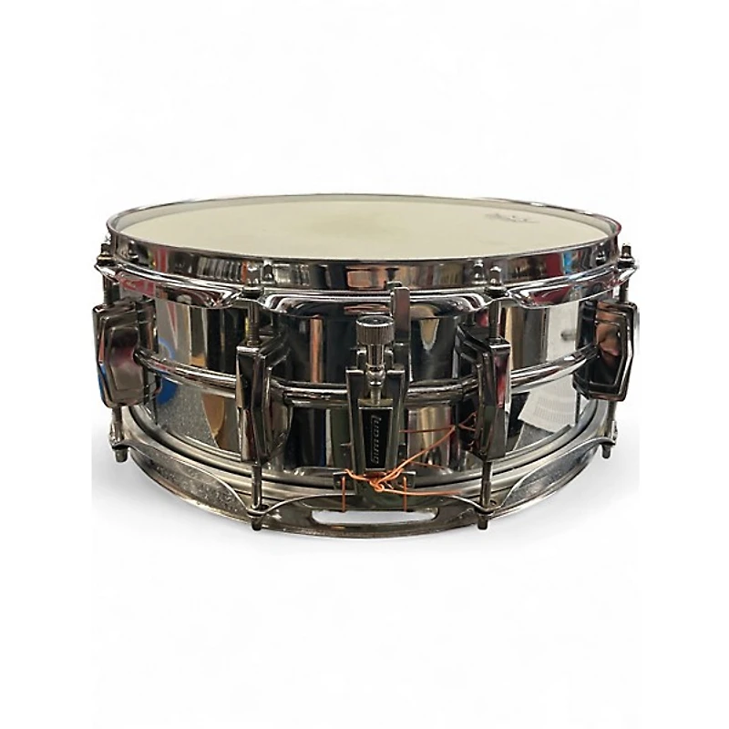 Used 1969 Ludwig 5.5X14 Supraphonic Snare Natural Drum