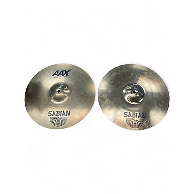 Used SABIAN 14in AAX Stage Hi Hat Pair Cymbal