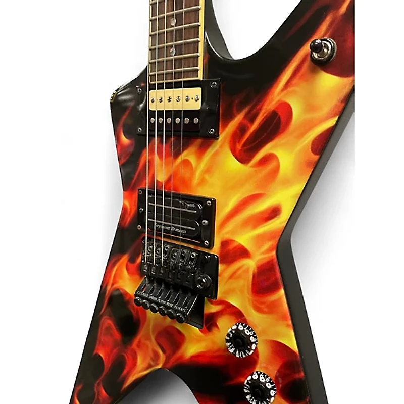 Used Dean Dime Shadow ML Black Solid Body Electric Guitar