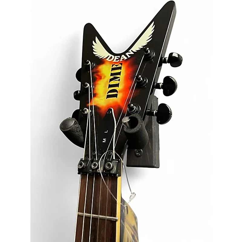 Used Dean Dime Shadow ML Black Solid Body Electric Guitar