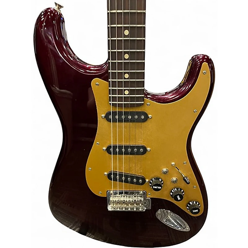 Used 2025 Fender Player II Stratocaster Ltd Ed Modded Midnight Wine Solid Body Electric Guitar