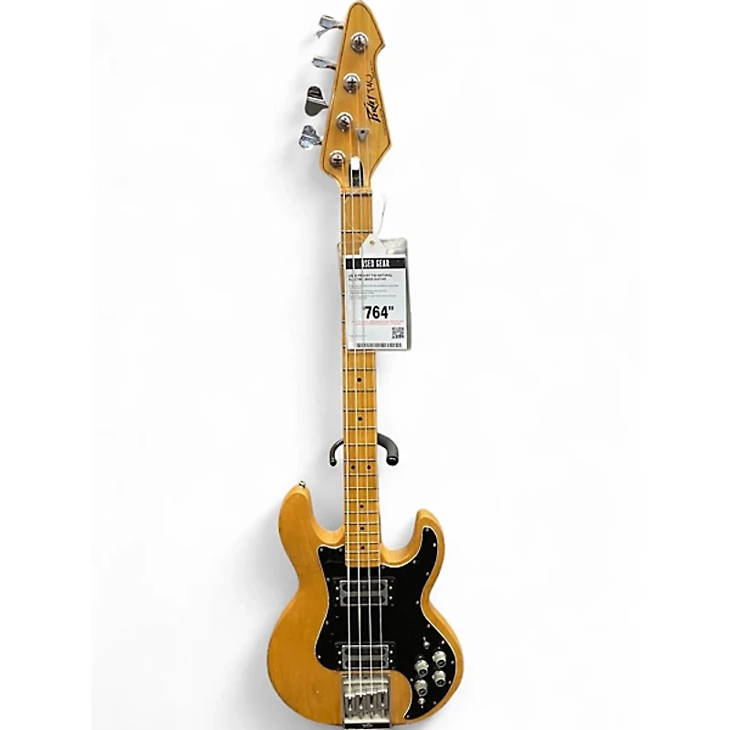 Used Peavey T40 Natural Electric Bass Guitar