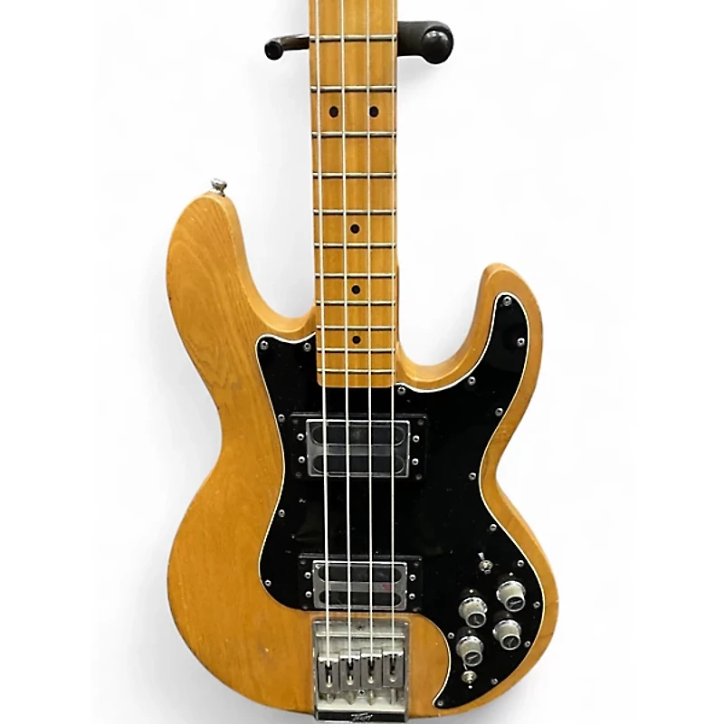 Used Peavey T40 Natural Electric Bass Guitar
