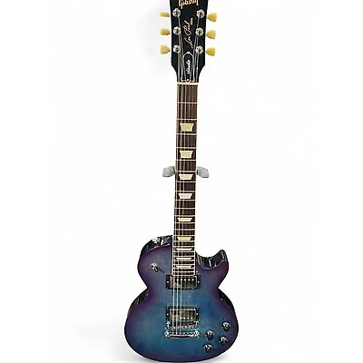 Used Gibson Les Paul Studio Blue Burst Solid Body Electric Guitar