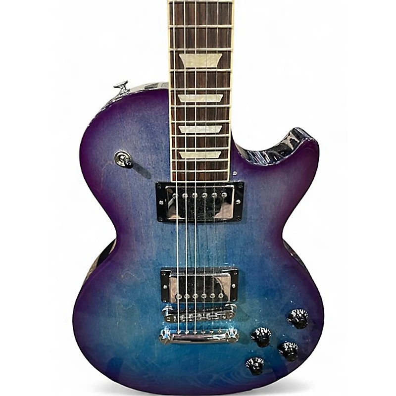 Used Gibson Les Paul Studio Blue Burst Solid Body Electric Guitar