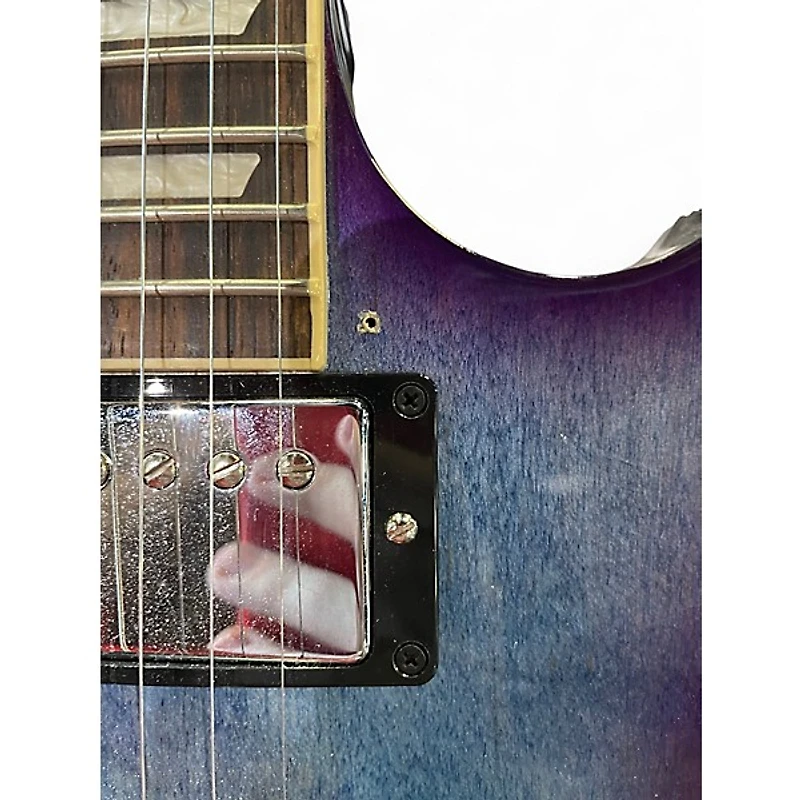 Used Gibson Les Paul Studio Blue Burst Solid Body Electric Guitar
