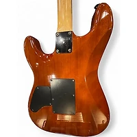 Used Schecter Guitar Research DIAMOND SERIES S-1 Trans Amber Solid Body Electric Guitar