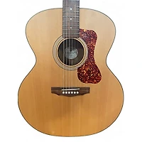 Used Guild F-240E Natural Acoustic Electric Guitar