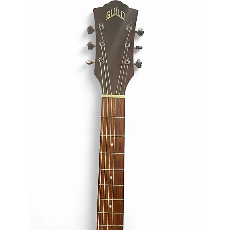 Used Guild F-240E Natural Acoustic Electric Guitar
