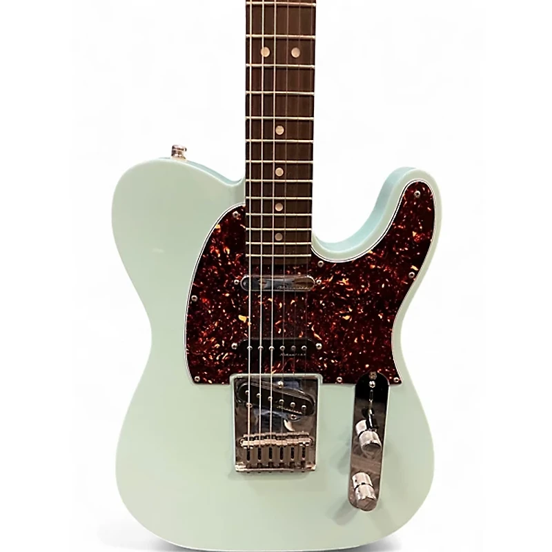 Used Fender Deluxe Nashville Telecaster Daphne Blue Solid Body Electric Guitar