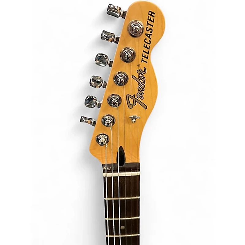 Used Fender Deluxe Nashville Telecaster Daphne Blue Solid Body Electric Guitar