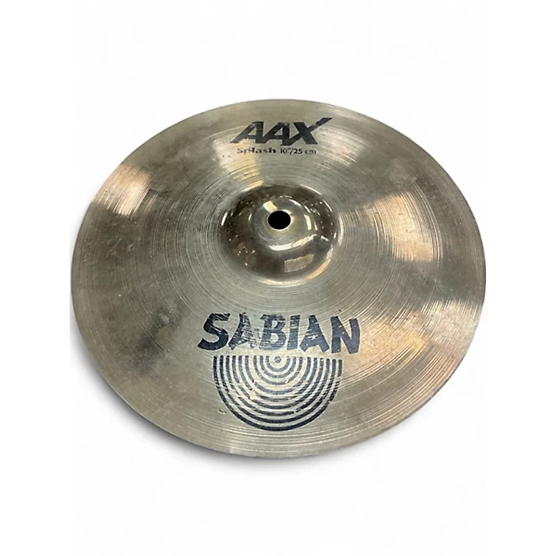 Used SABIAN 10in AAX SPLASH Cymbal