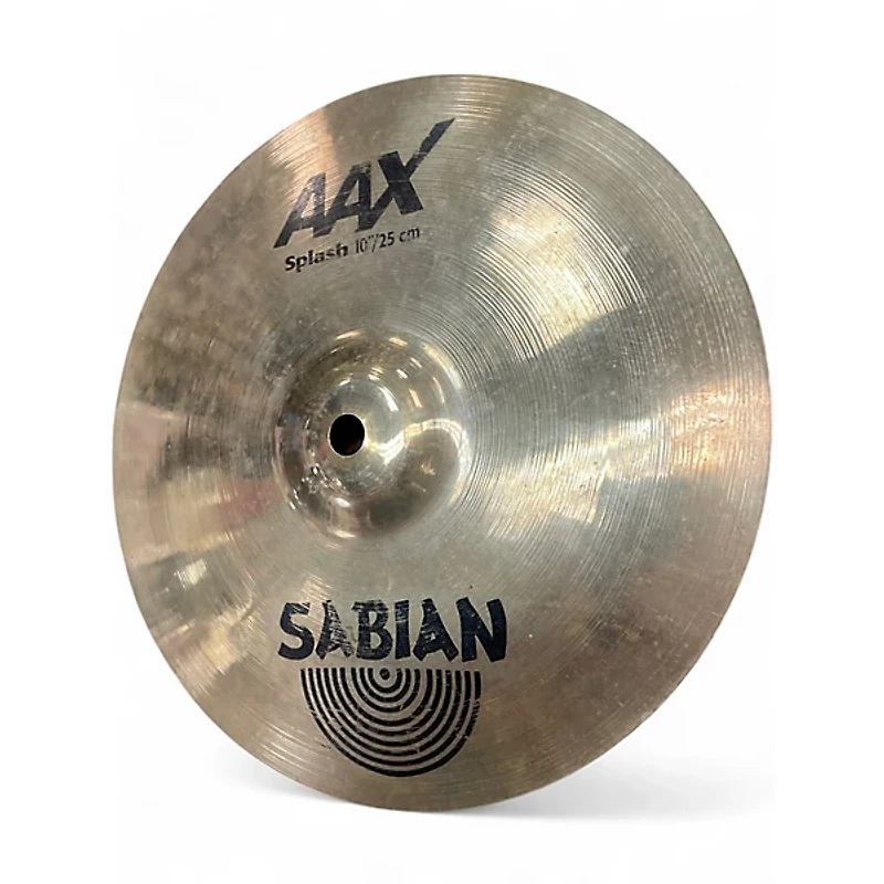 Used SABIAN 10in AAX SPLASH Cymbal
