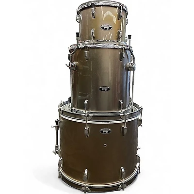 Used Pearl 3 Piece ROADSHOW Gray Drum Kit
