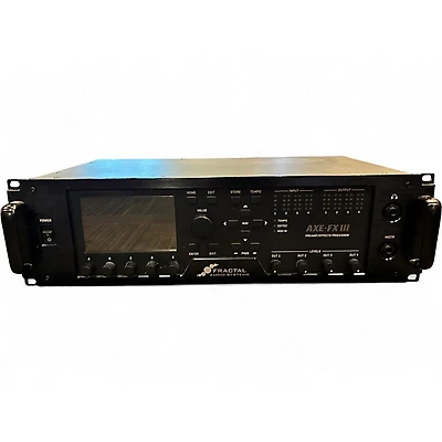 Used Fractal Audio Axe-FX III Guitar Preamp