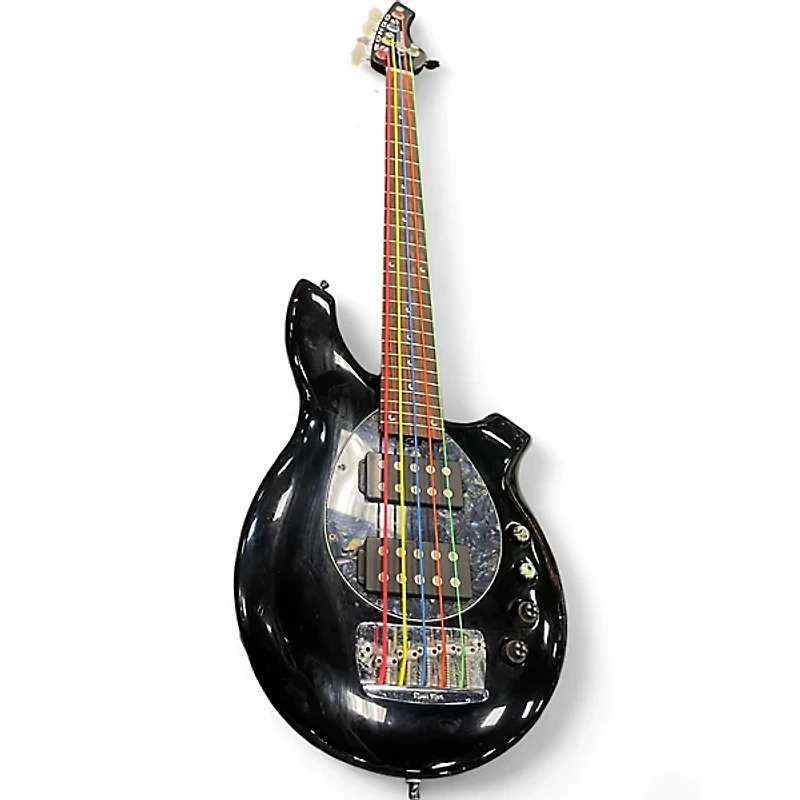 Used Ernie Ball Music Man Bongo 5 HH Black Electric Bass Guitar