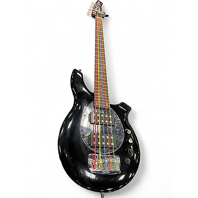 Used Ernie Ball Music Man Bongo 5 HH Black Electric Bass Guitar