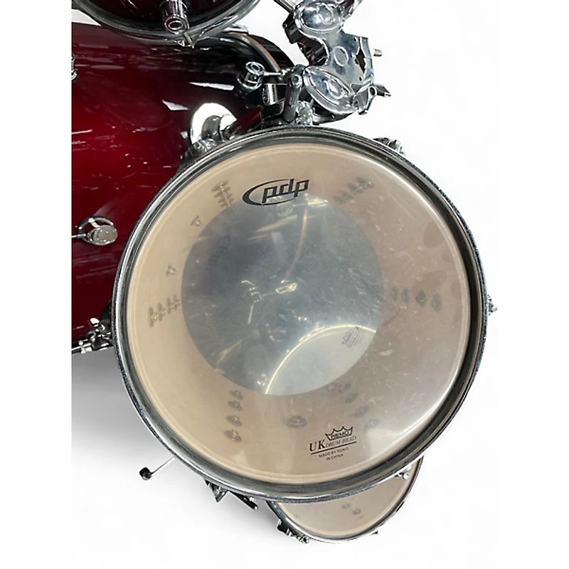 Used PDP by DW 5 Piece M5 Maple series Red Drum Kit