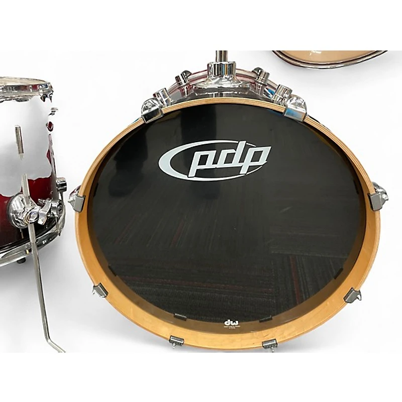 Used PDP by DW 5 Piece M5 Maple series Red Drum Kit