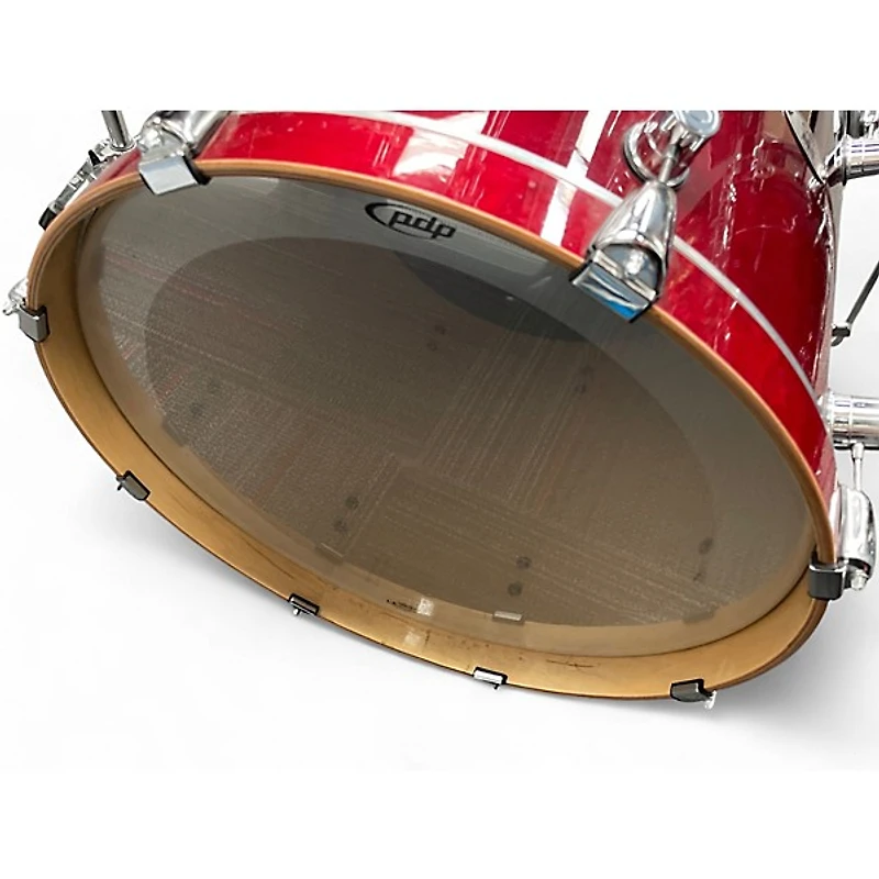 Used PDP by DW 5 Piece M5 Maple series Red Drum Kit