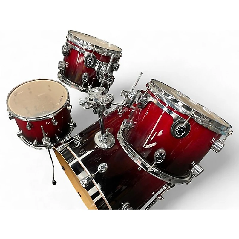 Used PDP by DW 5 Piece M5 Maple series Red Drum Kit