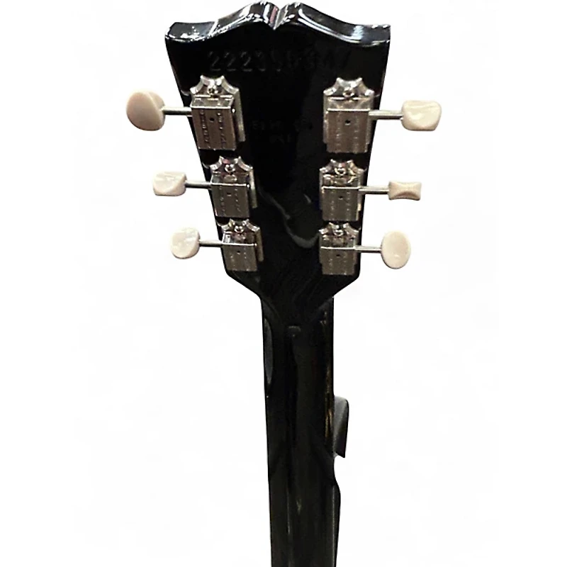 Used Gibson Les Paul Junior Ebony Solid Body Electric Guitar