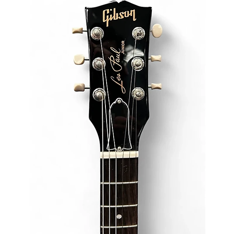 Used Gibson Les Paul Junior Ebony Solid Body Electric Guitar